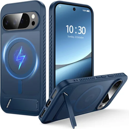 Vista 23 de Serie Soft Touch para Funda Google Pixel 7a, [Antihuellas] [Ajuste Delgado] con Protección Militar Borde de Silicona [A Prueba de Golpes]