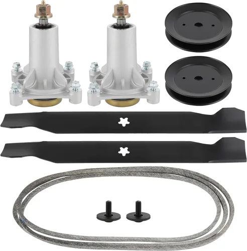 Vista 52 de SCITOO Kit de reconstrucción de cubierta, 42 piezas de cubierta de cortacésped compatible con Poulan Pro PP19A42 PB185A42 PB195H42LT PB20H42YT, 1