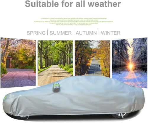 Vista 7 de Funda para coche con funda impermeable para coche Ferrari 488 Pista Spider para todo tipo de clima, transpirable, forro de algodón, ajuste