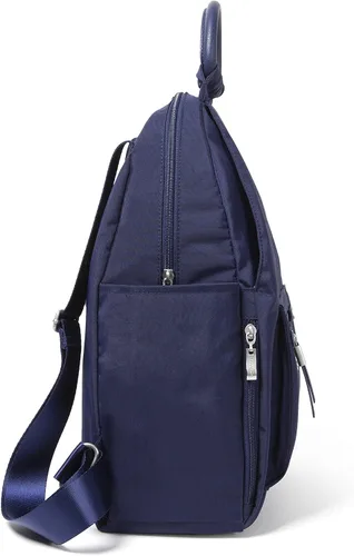 Vista 43 de Baggallini Mochila todo el día para mujer con pulsera de teléfono RFID, Negro, talla única