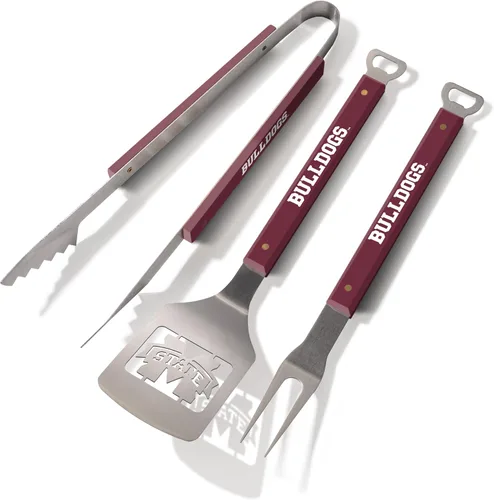 Vista 36 de YouTheFan NCAA Spirit Series - Juego de barbacoa de 3 piezas