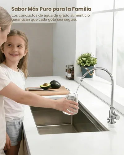 Vista 7 de WEWE Grifo de agua potable con diseño vintage, sin espacio de aire, níquel Níquel cepillado