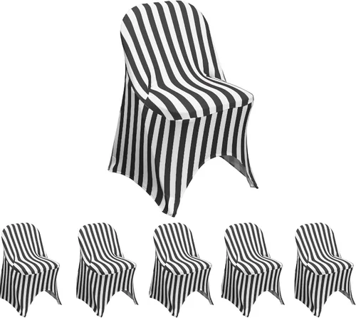 Vista 61 de YOUR CHAIR COVERS - Funda para silla plegable de elastano elástica, color negro