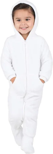Vista 6 de Footed Pajamas - Mameluco familiar con capucha a juego Suéteres de una pieza para niños, niñas, hombres, mujeres y mascotas Unisex