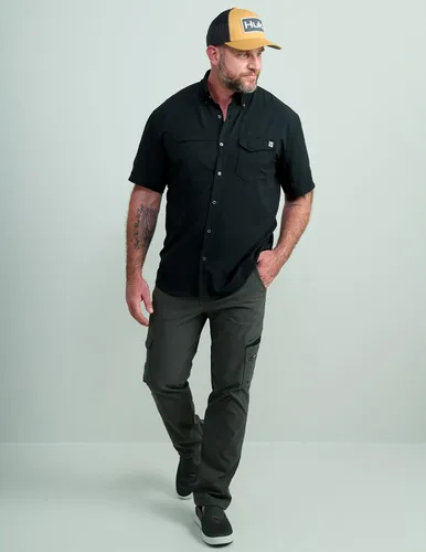 Vista 6 de HUK Tide Point - Camisa de manga corta con botones para hombre