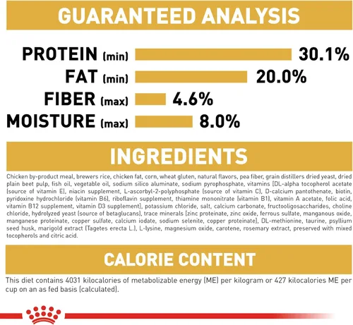 Vista 7 de Comida seca para gatitos persas de Royal Canin Nutrición para razas felinas, bolsa de 3 libras