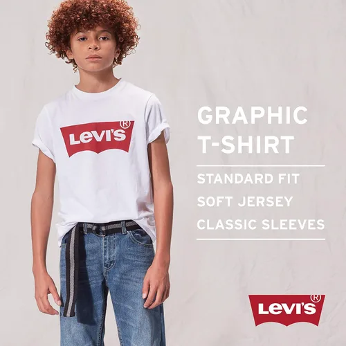 Vista 2 de Levi's Camiseta deportiva estampada para niño