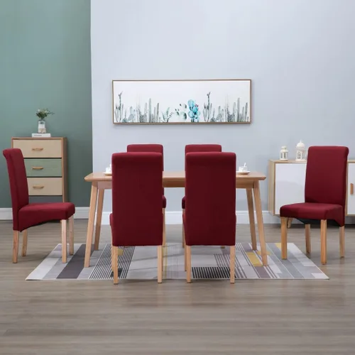 Vista 14 de Dining Chair Set of 2 Black Fabric, Ergonomic Wood Frame, Modern Kitchen Dining Room Chairs for Living Space