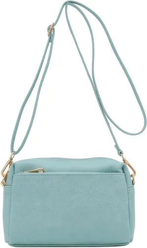 Vista 102 de FashionPuzzle Triple Zip Small Crossbody Bag