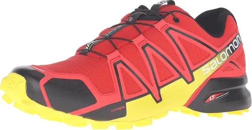 Vista 7 de Salomon Zapatillas de trail running Speedcross 4 para hombre Azul Yonder Negro Lava Naranja