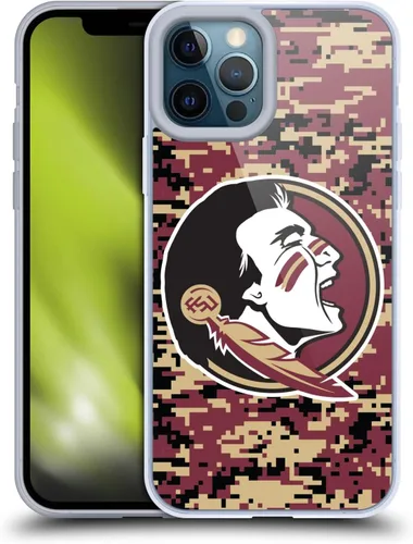 Vista 184 de Oficial Universidad Estatal de Florida FSU Soft Gel Case para iPhone de Apple 7 Plus/iPhone 8 Plus, Banner