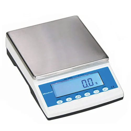 Vista 13 de Brecknell Balanzas de laboratorio de precisión MBS-600, capacidad de 21.16 oz, LCD grande, placa superior de acero de 4.65 pulgadas, interfaz