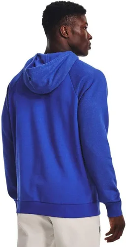 Vista 2 de Under Armour Sudadera con capucha Rival Wordmark Colorblock para hombre