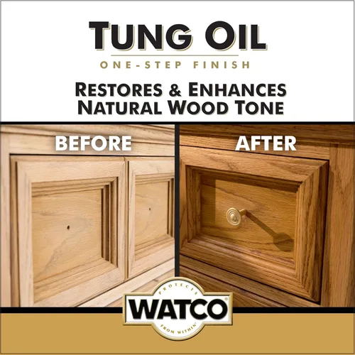 Vista 8 de Watco Tung Oil - Aerosol para acabado de madera, 11.25 onzas