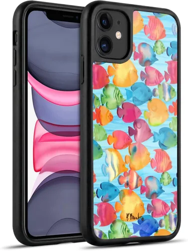 Vista 26 de Head Case Designs Officially Licensed Paul Brent Agate Mermaid Coastal Gel Armor Case [Military Grade Drop Protection] Compatible with Apple iPhone