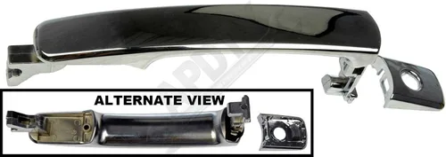 Vista 3 de Apdty 92179 Tirador de puerta exterior con bocallave, cromado, para puerta frontal derecho, apto para 2003-2007 Nissan Murano 2005-2011 Rogue