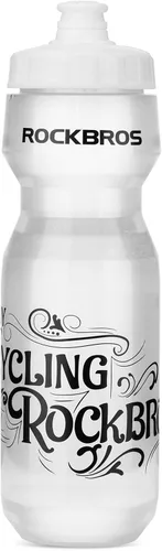 Vista 10 de ROCKBROS - Botella de agua para bicicleta, 20-25 onzas, sin BPA, a prueba de fugas, botella exprimible