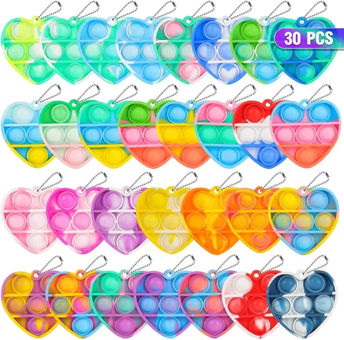 Vista 10 de Juguetes para ansiedad de Pascua Pop Fidget a granel para niños, regalos