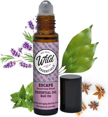 Vista 25 de Aceite esencial para dejar de fumar Roll On 0.3 fl oz Ayuda para rodillos de aromaterapia de jojoba Quit smoking essential oil roll on with