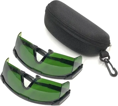 Vista 8 de Para IPL 200nm-2000nm láser gafas de seguridad UV gafas protectoras láser depilación gafas protectoras 1Paquete