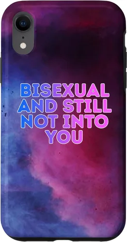 Vista 21 de Bisexual and Still Not Into You Bi Flag Pride Equality Humor Case for iPhone 17
