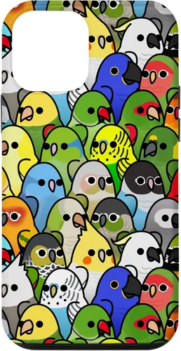 Vista 16 de Too Many Birds! Case for iPhone 17