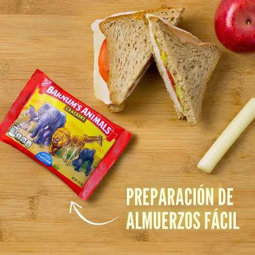 Vista 8 de Nabisco formas divertidas. Cookies & Crackers Galletas dulces y saladas Paquete variado, 20 Uunidades - Pack Paquete de 3