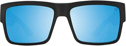 Vista 2 de Spy Cyrus Gafas de sol negro mate con lentes polarizadas Happy Boost Bronze Ice Blue Spectra, Negro mate suave