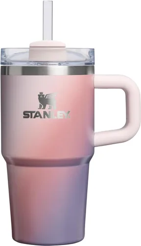 Vista 58 de STANLEY Quencher H2.0 Vaso Térmico con asa y pajilla, 64 onzas, tapa Flowstate de 3 posiciones, gran capacidad para viajes y deportes, vaso de acero