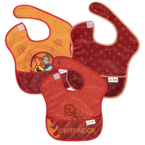 Vista 12 de Bumkins Baberos para niña o niño, SuperBib para bebés y niños pequeños de 6 a 24 meses, imprescindibles para comer, alimentar, suministros