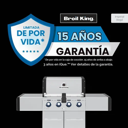 Vista 2 de Broil King REGAL Series parrilla para asar, Gas natural - S420 PRO, Acero inoxidable