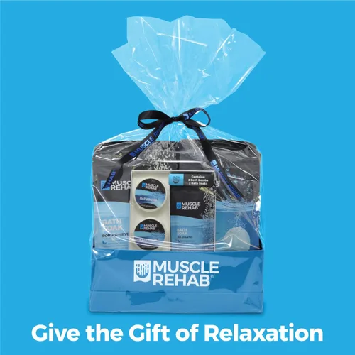 Vista 9 de Muscle Rehab Epsom - Bombas de baño de sal con árnica (paquete de 4) Remojo de recuperación de magnesio para dolores musculares, alivio después