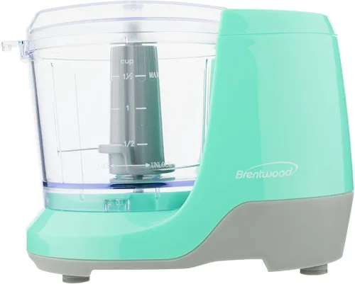 Vista 10 de Brentwood MC-109W - Mini picadora de alimentos de 1.5 tazas, color blanco