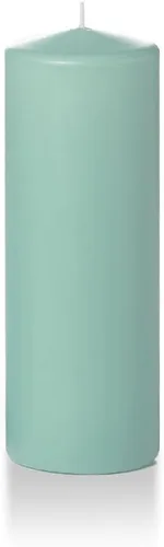 Vista 35 de yummi Caja de 12 velas redondas blancas de 3" x 4
