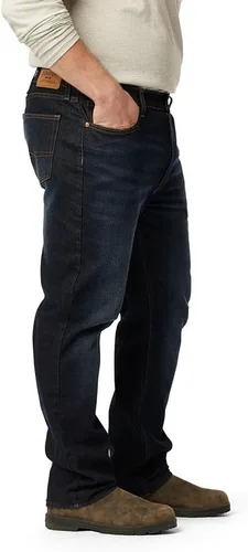 Vista 2 de Signature by Levi Strauss & Co Jeans rectos para hombre Niebla del bosque