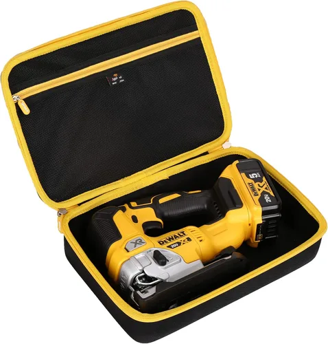 Vista 2 de Aproca Funda compatible con sierra de calar DEWALT 20V MAX XR (DCS334B), bolsa portátil de almacenamiento para accesorios (solo funda)