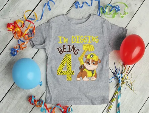 Vista 4 de Paw Patrol Skye - Camiseta ajustada para niña de 3 años