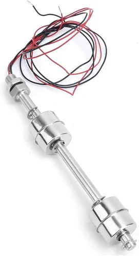 Vista 9 de Interruptor de acero inoxidable, sensor de nivel de agua, doble bola, controlador de nivel de agua, interruptor de sensor para piscina
