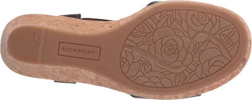 Vista 4 de Rockport Plataforma Blanca T Strap para mujer