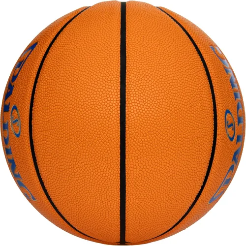 Vista 4 de Spalding TF Transcend Baloncesto, pelota de juego interior, varios colores y tamaños Naranja / Azul real