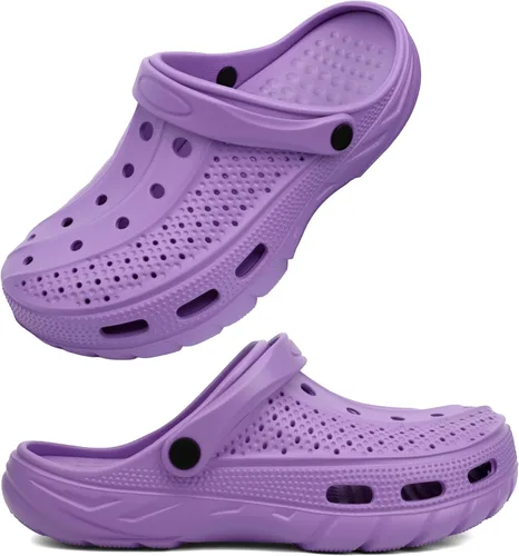 Vista 19 de INMINPIN - Zuecos ortopédicos para mujeres y hombres, con soporte de arco, zapatos de jardín, sandalias con fascitis plantar y plantillas de pies