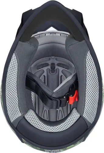 Vista 6 de GLX GX623 - Conjunto de casco para ATV/moto de tierra para jóvenes - Camuflaje, Pequeño - DOT