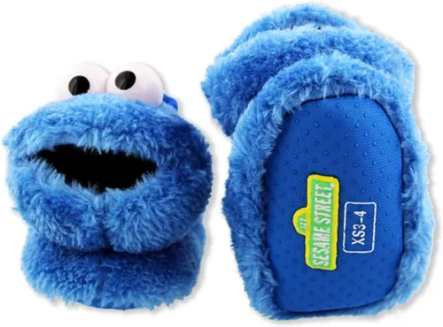Vista 3 de Sesame Street Calcetín Top para niños, Azul