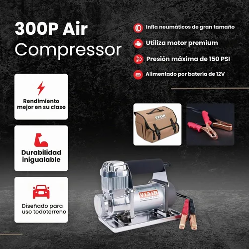 Vista 2 de Compresor portátil VIAIR 300P