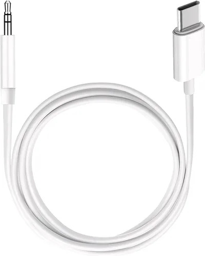 Vista 7 de Cable auxiliar para iPhone (certificado MFi de Apple), cable de audio Lightning a 1/8 pulgadas, 3.3 pies, adaptador de conector de auriculares