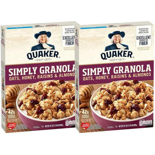 Vista 9 de Quaker Simply Granola Miel y Almendra, (paquete de 2)