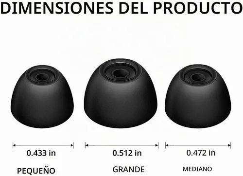 Vista 3 de Audífonos de repuesto compatibles con Samsung Galaxy Buds 2 Galaxy Buds