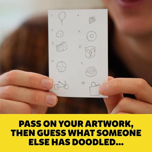 Vista 8 de Six Second Scribbles: El Dibujo Frenéticamente Rápido y Fantásticamente Divertido Un Juego de Fiesta Familiar para Niños, Adolescentes y Adultos