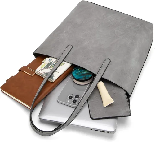 Vista 3 de Montana West - Bolso de mano para mujer con asa superior, bolsos suaves tipo bandolera