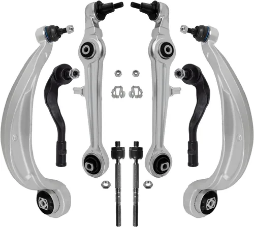 Vista 244 de Detroit Axle - Kit de brazos de control de extremo de 8 piezas para Toyota 2001-2003 Highlander 2002-2003 Camry Lexus ES300, 2 conjuntos de brazos